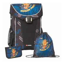 Iskolatáska szett LEGO Easy 3 részes Ninjago Arin tornazsákkal és felszerelt tolltartóval Iskolatáska szett LEGO Easy 3 részes Ninjago Arin tornazsákkal és felszerelt tolltartóval