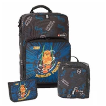 Iskolatáska szett LEGO Maxi Plus 3 részes Ninjago Arin tornazsákkal és felszerelt tolltartóval Iskolatáska szett LEGO Maxi Plus 3 részes Ninjago Arin tornazsákkal és felszerelt tolltartóval