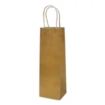 Italtasak CREATIVE Classic Simple 13x36x10 cm kraft egyszínű arany sodort füles