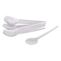 Kanál eldobható újrahasználható műanyag 50 darabos Kanál eldobható újrahasználható műanyag 50 darabos