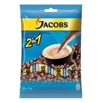 Kávé instant JACOBS 2in1 10x14 g Kávé instant JACOBS 2in1 10x14 g