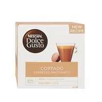 Kávékapszula NESCAFE Dolce Gusto Cortado 16 kapszula/doboz Kávékapszula NESCAFE Dolce Gusto Cortado 16 kapszula/doboz
