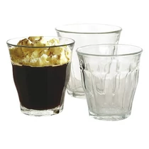 Kávés pohár készlet RETRO üveg 160 ml 6 darabos