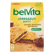 Keksz BELVITA Jó Reggelt! Softy csokoládés és mogyorós töltelékkel multipack 250 g Keksz BELVITA Jó Reggelt! Softy csokoládés és mogyorós töltelékkel multipack 250 g