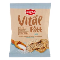 Keksz DETKI VitálFitt sós teljes kiőrlésű 100 g