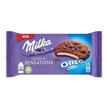 Keksz MILKA Cookie Sensation Oreo Creme 156 g Keksz MILKA Cookie Sensation Oreo Creme 156 g