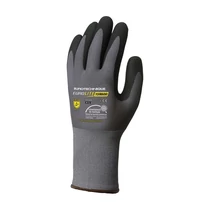 Kesztyű mártott COVERGUARD Eurolite mikrohabosított nitril szürke/fekete 11-es 2 darab/pár Kesztyű mártott COVERGUARD Eurolite mikrohabosított nitril szürke/fekete 11-es 2 darab/pár
