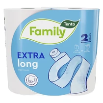 Kéztörlő tekercses háztartási TENTO Exlong 2 tekercses 2 rétegű Kéztörlő tekercses háztartási TENTO Exlong 2 tekercses 2 rétegű