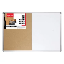 Kombitábla OPTIMA parafa mágneses aluminium keret 30x45 cm