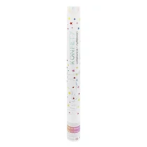 Konfetti ágyú JUNIOR 60 cm csillag mintás