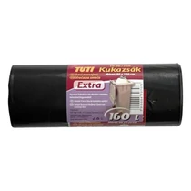 Szemeteszsák TUTI Extra 160L köthető füles 10 darabos Szemeteszsák TUTI Extra 160L köthető füles 10 darabos