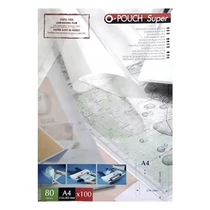 Lamináló fólia OPUS A/4 216x303mm 80 mikron fényes 100/dob Lamináló fólia OPUS A/4 216x303mm 80 mikron fényes 100/dob