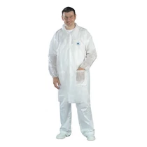 Látogató köpeny COVERGUARD PP fehér 2XL Látogató köpeny COVERGUARD PP fehér 2XL