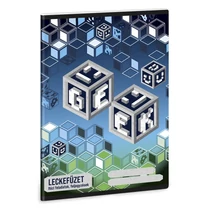 Leckefüzet ARS UNA A/5 32 lapos Geek 5539