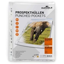 Lefűzhető genotherm DURABLE PP A/4 víztiszta 48 mikron 100 darabos Lefűzhető genotherm DURABLE PP A/4 víztiszta 48 mikron 100 darabos