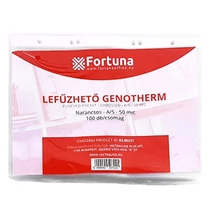 Lefűzhető genotherm FORTUNA A/5 50 mikron narancsos 100 darabos Lefűzhető genotherm FORTUNA A/5 50 mikron narancsos 100 darabos