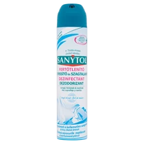 Légfrissítő fertőtlenítő SANYTOL hegyi levegő 300 ml Légfrissítő fertőtlenítő SANYTOL hegyi levegő 300 ml