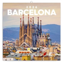 Lemeznaptár REALSYSTEM 300x300mm Barcelona 2026. Lemeznaptár REALSYSTEM 300x300mm Barcelona 2026.