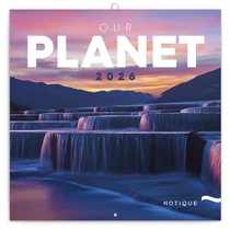 Lemeznaptár REALSYSTEM 300x300mm Our planet 2026. Lemeznaptár REALSYSTEM 300x300mm Our planet 2026.