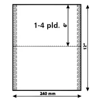 Leporelló STARPRINT 240/3 példány VR3-24/6" 600 garnitúra/doboz Leporelló STARPRINT 240/3 példány VR3-24/6" 600 garnitúra/doboz