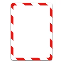 Mágneses tasak DJOIS Magneto biztonsági A/4 piros-fehér 2 darabos Mágneses tasak DJOIS Magneto biztonsági A/4 piros-fehér 2 darabos