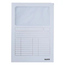 Mappa LEITZ A/4 karton ablakos fehér Mappa LEITZ A/4 karton ablakos fehér