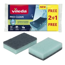 Mosogatószivacs VILEDA Pro Clean 2+1