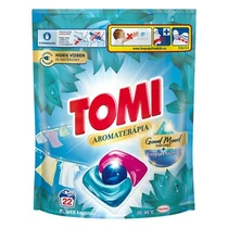 Mosókapszula TOMI Lotus Universal fehér- és világos ruhákhoz 22 db Mosókapszula TOMI Lotus Universal fehér- és világos ruhákhoz 22 db