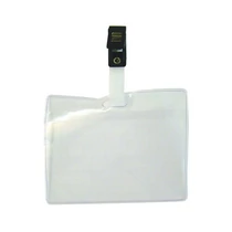 Névjegykitűző csíptetős fekvő Névjegykitűző csíptetős fekvő