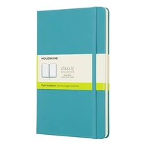 Notesz sima MOLESKINE QP062B35"L" keményfedeles hamukék Notesz sima MOLESKINE QP062B35"L" keményfedeles hamukék