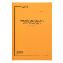 Nyomtatvány fizetővendégkönyv Nyomtatvány fizetővendégkönyv
