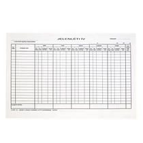 Nyomtatvány jelenléti ív 5 napos A/4 Nyomtatvány jelenléti ív 5 napos A/4