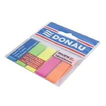 Oldaljelölő DONAU 12x45 mm PP vegyes neon szín 5x25 lap Oldaljelölő DONAU 12x45 mm PP vegyes neon szín 5x25 lap