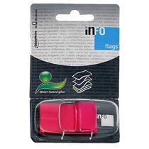 Oldaljelölő GLOBAL Notes Info Flags 7728-29 műanyag 25x43mm transparens/pink Oldaljelölő GLOBAL Notes Info Flags 7728-29 műanyag 25x43mm transparens/pink