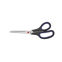 Olló irodai ICO gumifogós 23cm fekete Olló irodai ICO gumifogós 23cm fekete