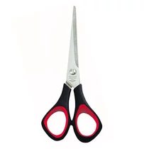 Olló irodai WEDO 976-65 gumifogós 16cm fekete Olló irodai WEDO 976-65 gumifogós 16cm fekete