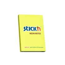 Öntapadós jegyzettömb STICK`N 76x51mm sárga 100 lap Öntapadós jegyzettömb STICK`N 76x51mm sárga 100 lap