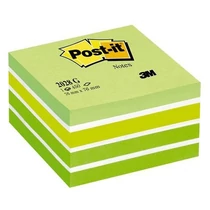 Öntapadós jegyzettömb 3M Post-it LP2028G 76x76mm aquarell zöld 450 lap Öntapadós jegyzettömb 3M Post-it LP2028G 76x76mm aquarell zöld 450 lap