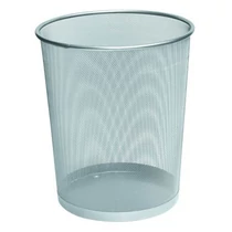 Papírkosár fémhálós ezüst 17L Papírkosár fémhálós ezüst 17L
