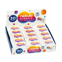 Radír NEBULO papírtokos forgács mentes 40x20x11mm fehér Radír NEBULO papírtokos forgács mentes 40x20x11mm fehér