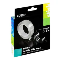 Ragasztószalag kétoldalas GRAND 30mm x 5m NANO Ragasztószalag kétoldalas GRAND 30mm x 5m NANO
