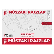 Rajzlap műszaki ICO Student A/3 20 lapos Rajzlap műszaki ICO Student A/3 20 lapos