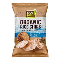 Rizschips RICE UP Bio hajdinával és amaránttal 25 g