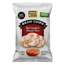 Rizschips RICE UP proteines vöröslencsével 60 g Rizschips RICE UP proteines vöröslencsével 60 g