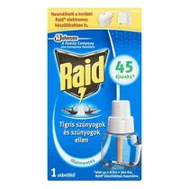 Rovarírtó szúnyogirtó RAID utántöltő elektromos készülékhez illatmentes 27ml Rovarírtó szúnyogirtó RAID utántöltő elektromos készülékhez illatmentes 27ml