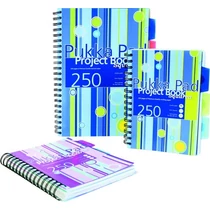Spirálfüzet vonalas PUKKA PAD A/5 125 lapos Project regiszteres Spirálfüzet vonalas PUKKA PAD A/5 125 lapos Project regiszteres