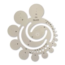 Sablon KOH-I-NOOR rádiusz 749002 Sablon KOH-I-NOOR rádiusz 749002