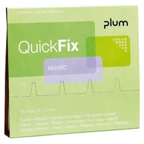 Sebtapasz utántöltő PLUM QuicFix rugalmas 45 darabos Sebtapasz utántöltő PLUM QuicFix rugalmas 45 darabos