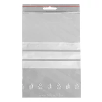 Simítózáras tasak írható felülettel 70x100 100 darabos Simítózáras tasak írható felülettel 70x100 100 darabos