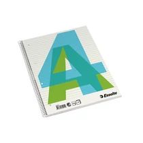 Spirálfüzet vonalas ESSELTE A/4 70 lapos perforált lyukasztott Spirálfüzet vonalas ESSELTE A/4 70 lapos perforált lyukasztott